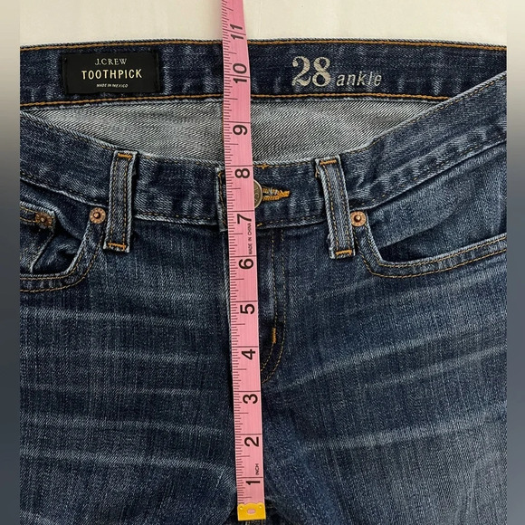 J Crew toothpick jean size 28 - Picture 6 of 9